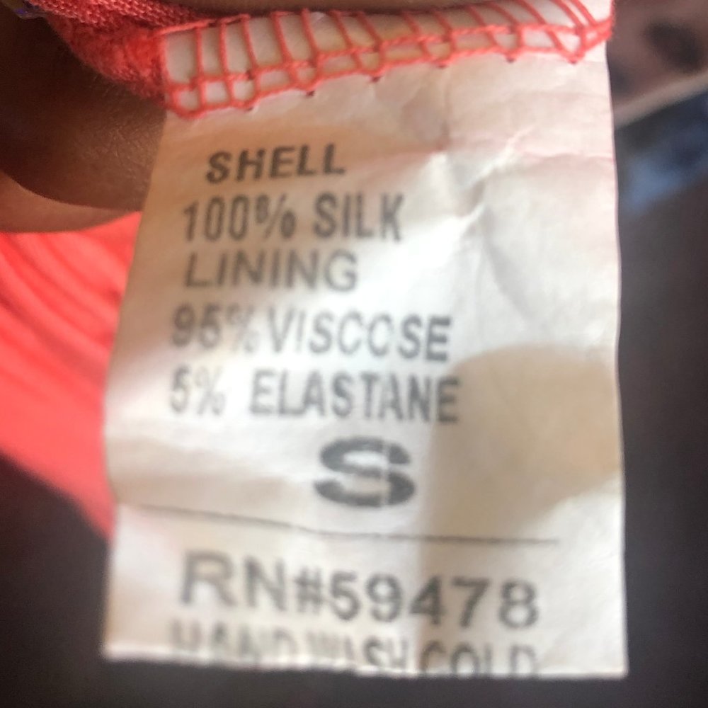 Womens Silk Shell Top - Picture 3 of 3